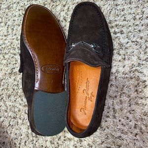 New Suede Mens Loafers Massimo Matteo Size 7